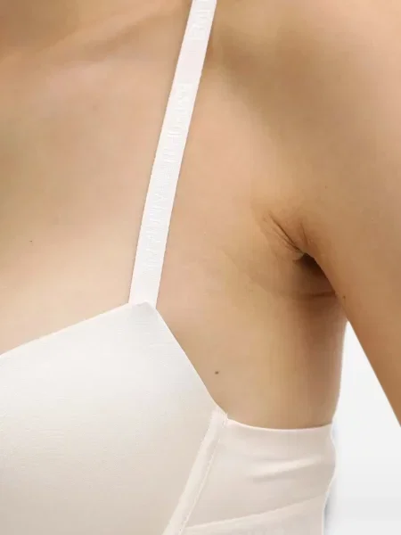 Сутиен Emporio Armani с автограф бяло