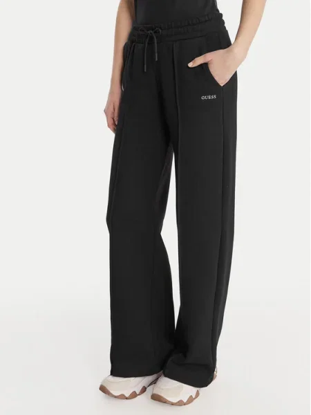 Guess Долнище анцуг черен