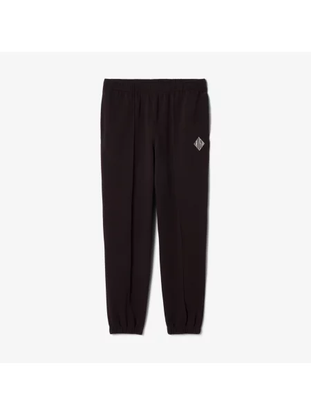 Lacoste Spodnie Dresowe Regular Fit brązowe