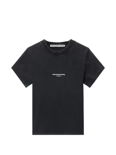 Tricou Alexander Wang cu imagine negru