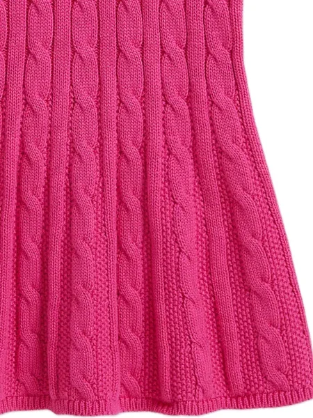 Sukienka dziecięca Polo Ralph Lauren różowa