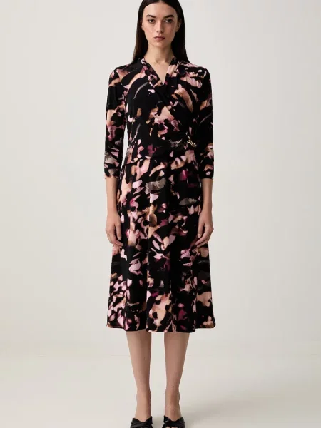 Joseph Ribkoff rochie evazată negru