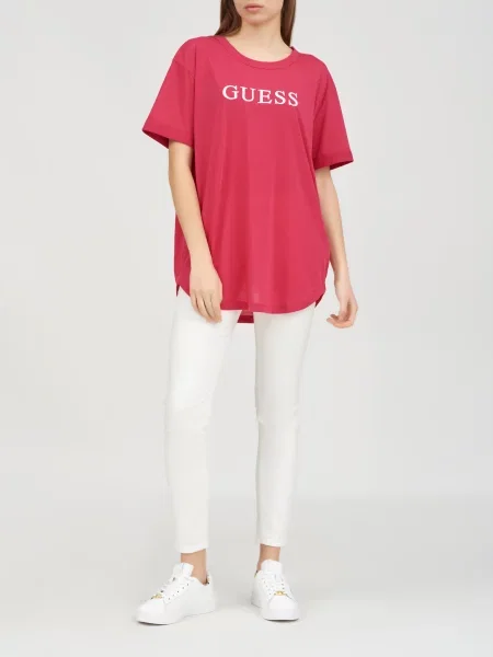 Футболка Guess розовая