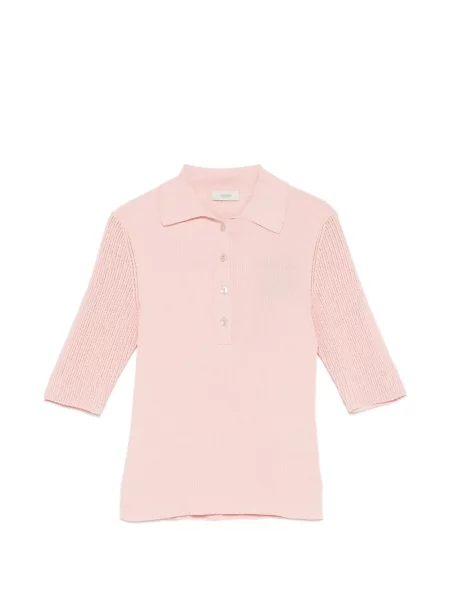 Polo Agnona tricotate roz