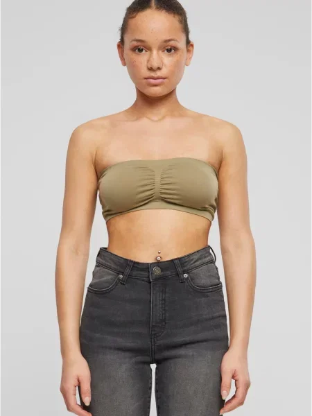 Sutien bandeau Urban Classics gri