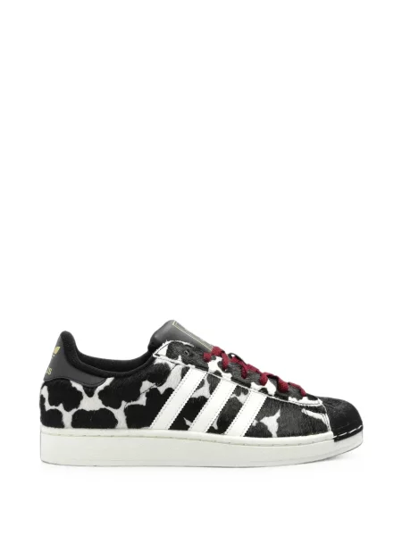 Papuci Adidas cu imagine negru