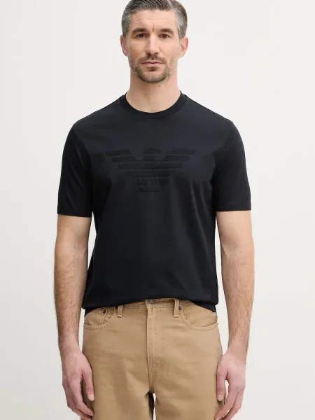 Emporio Armani tricou din negru