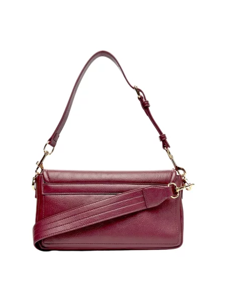 Torebka Love Moschino skórzana czerwona