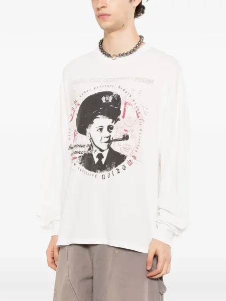 Tricou Kamiya cu imagine alb