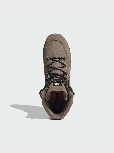 Кожаные ботинки Adidas коричневые
