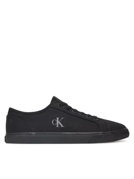 Calvin Klein Jeans Tenisice Ess Vulc Low Mg Canvas crna