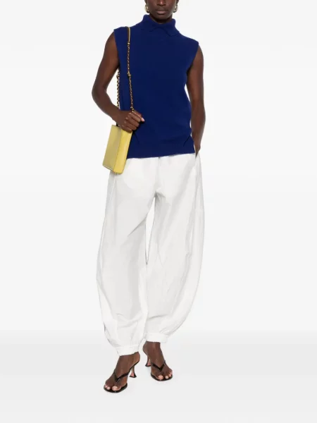 Gulerat tricou polo Jil Sander albastru