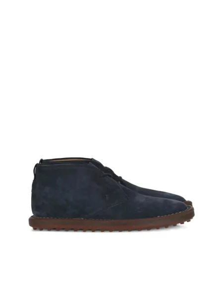 Botki Tod's zamszowe niebieskie