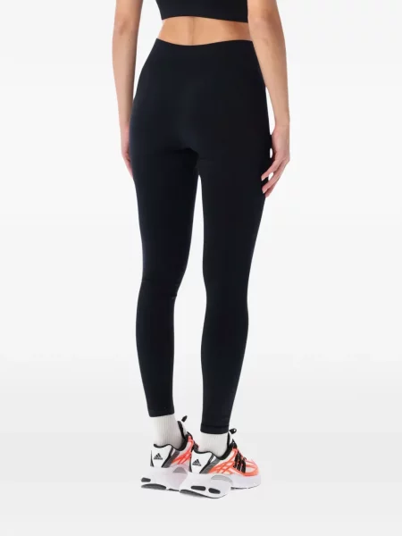 Leggings Pangaia cu imagine negru