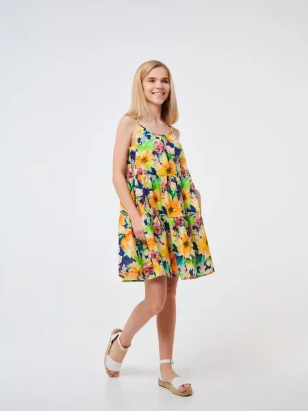 Дитячий Сарафан SMIL принт