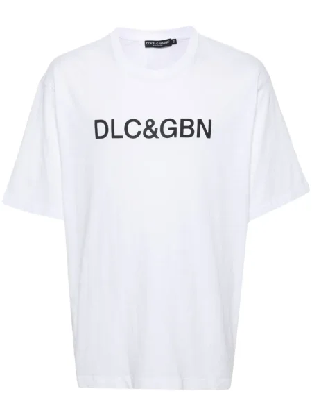 Tricou Dolce & Gabbana cu imagine alb