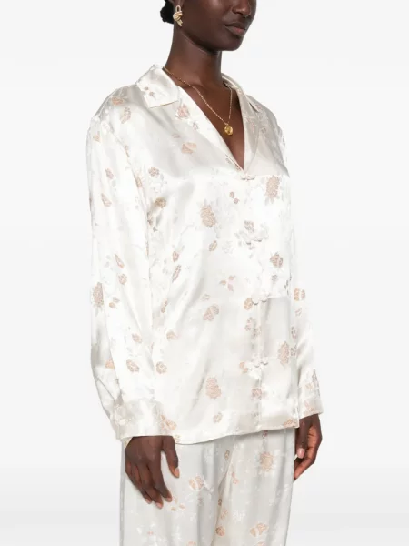 Cămașă Dôen cu model floral din jacard
