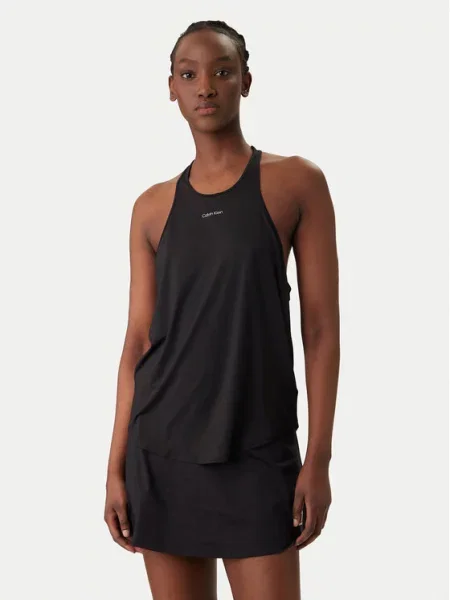 Top sportowy Calvin Klein Performance czarny
