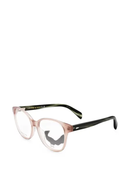 Ochelari de soare Rag & Bone Eyewear cu autograf roz