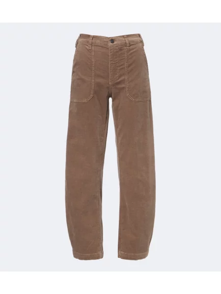 Pantaloni Frame de catifea cord bej