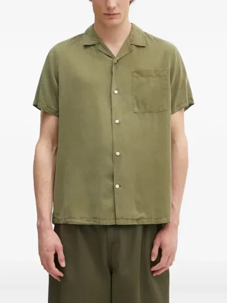 Риза Barbour от лиосел зелено