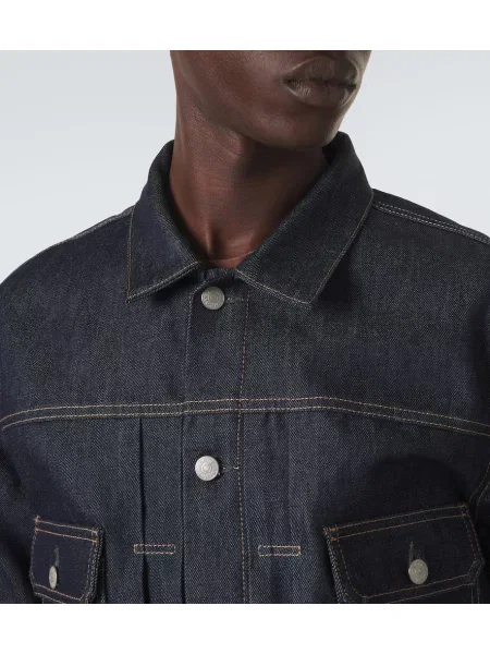 Geacă de blugi Acne Studios albastru