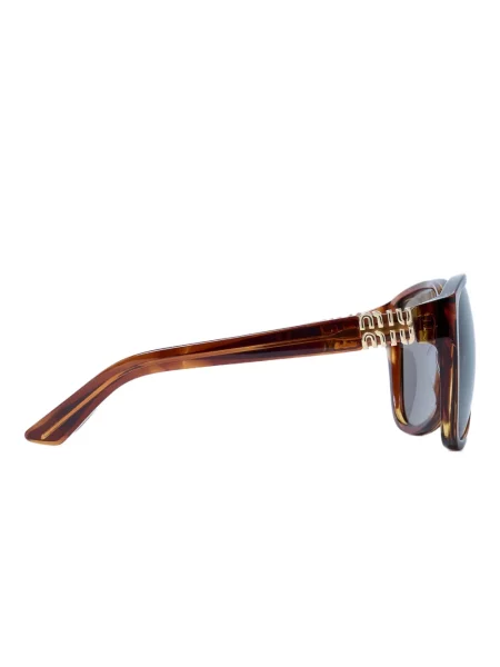 Ochelari de soare Miu Miu maro