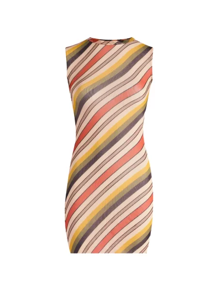 Scurt rochie Jean Paul Gaultier cu dungi retro