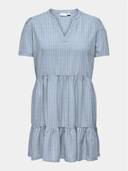 ONLY Carmakoma Rochie de vară Cartiri celest albastru