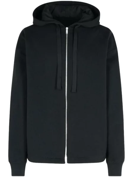 Hanorac cu glugă Jil Sander negru