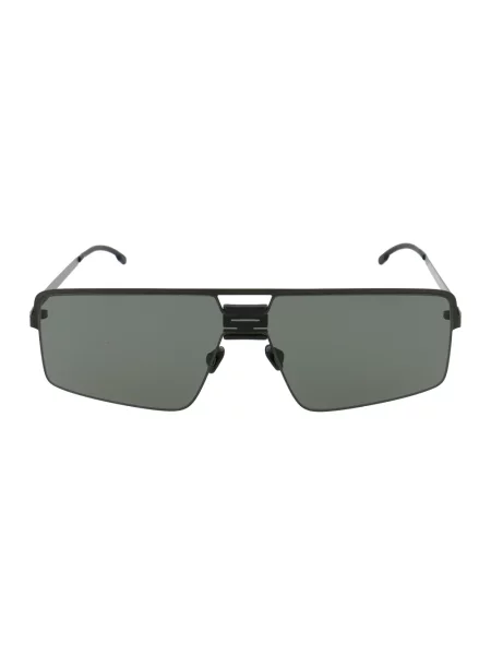 Lniane okulary przeciwsłoneczne Mykita czarne