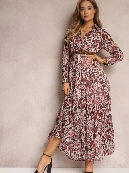 Sukienka Hellanassa różowa