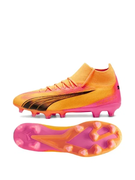 Sneakerși Puma portocaliu