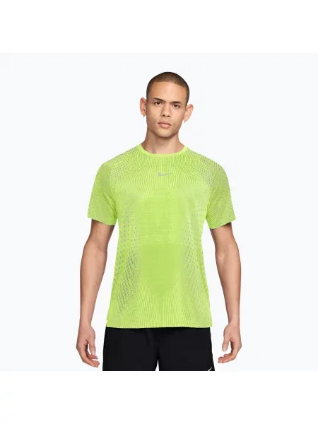 Tricou de alergare pentru bărbați Nike Stride Aero-FIT light lemon twist