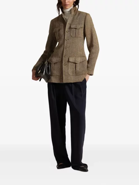 Căciulă Polo Ralph Lauren cu broderie tricotate de costum albastru