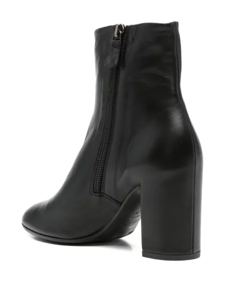 Botine Del Carlo din piele negru