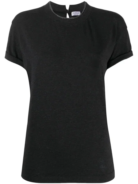 Tricou Brunello Cucinelli gri