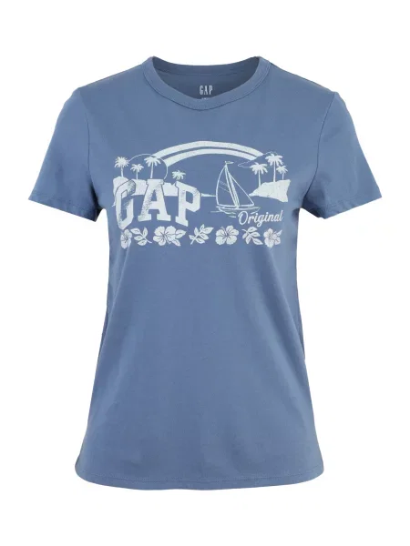 Gap Petite Tricou safir / pastel albastru