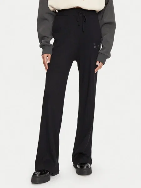 Karl Kani Pantaloni / alb negru
