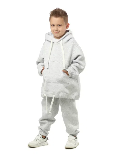 Дитячий Спортивний костюм Timbo світло-сірий бавовна/поліестер сірий