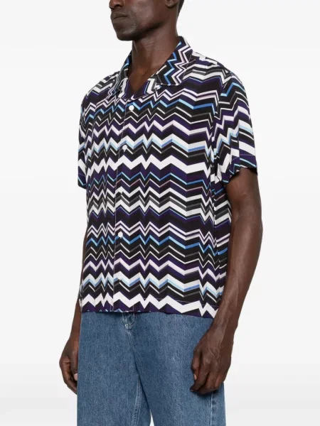 Риза Missoni с принт черно