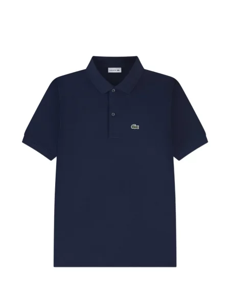 Koszulka polo dziecięca Lacoste niebieska