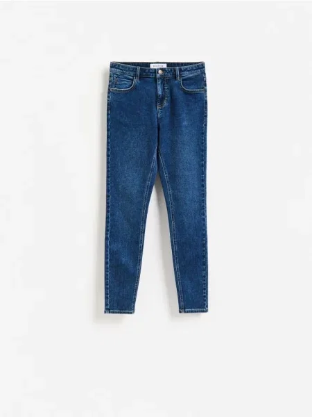 Reserved Blugi slim fit bleumarin