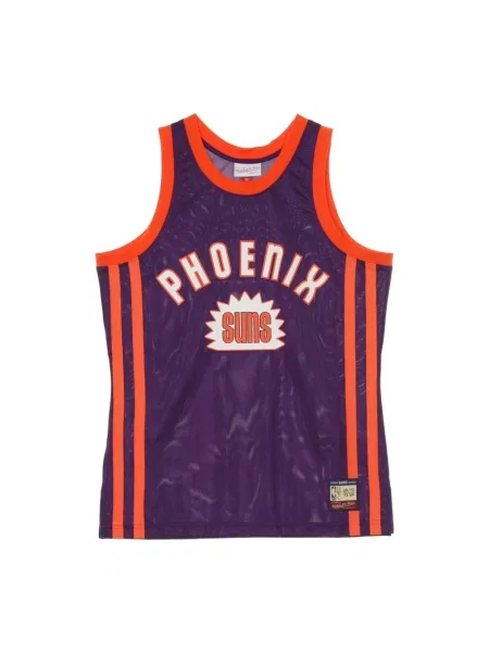 Koszulka sportowa Mitchell & Ness bez rękawów do koszykówki niebieska