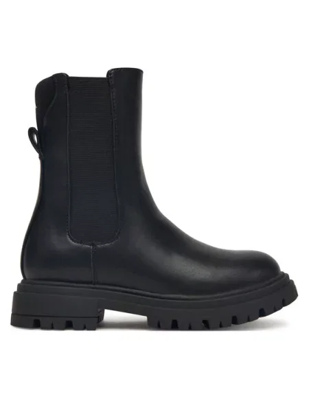 Calvin Klein Škornji Chelsea Boot S črna