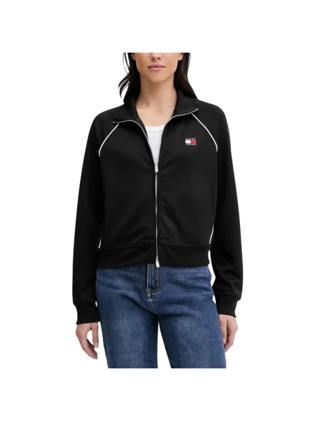 Tommy Jeans bluză negru