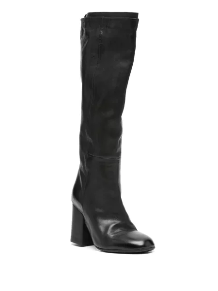 Botine Pantanetti din piele negru