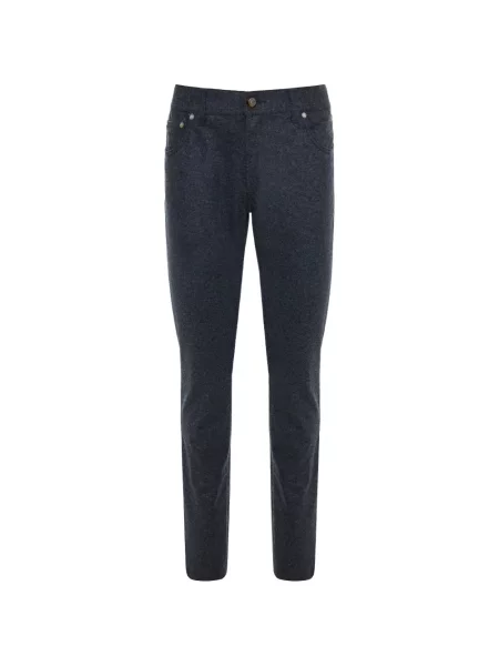 Pantaloni Richard J. Brown cu autograf gri