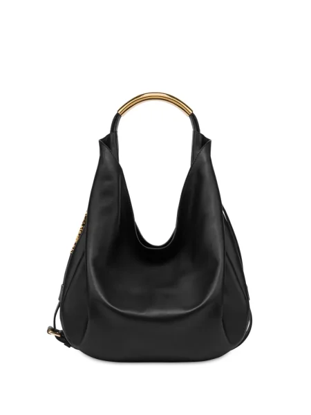 Geanta de piele Moschino din piele negru