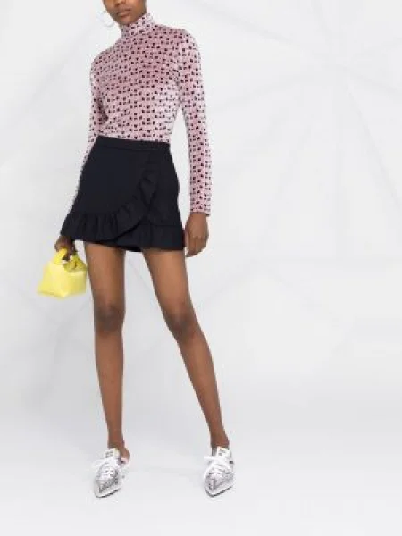 Pantaloni scurți Red Valentino roșu